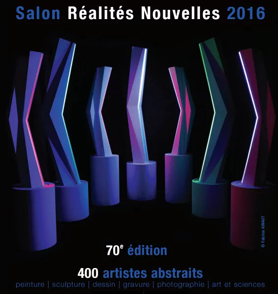 Salon d'Art contemporain - Abstraction - Salon Réalités nouvelles à Paris - Sculpture de Félix Valdelièvre